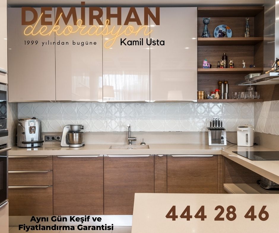 Ankara Dekorasyon Mutfak Dolabı
